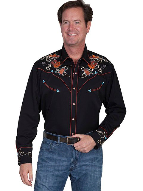 western cowboy skjorte 