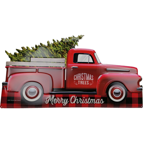 Merry christmas truck 