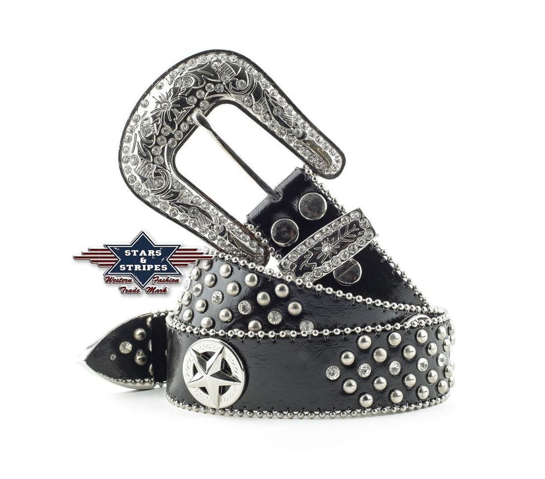  western bling belte