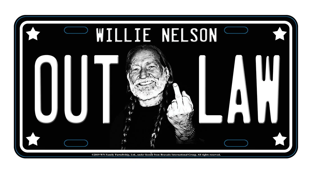 Willie nelson skilt