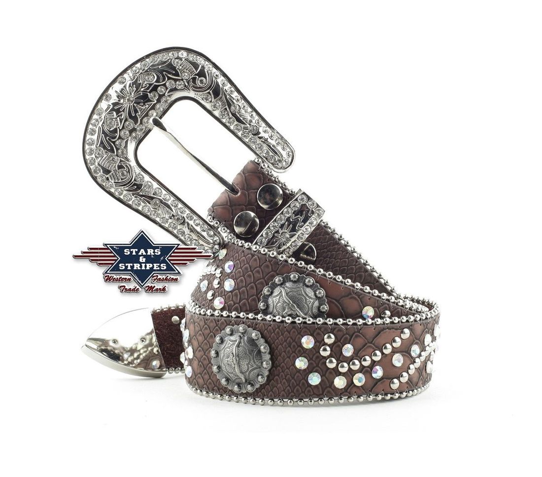  western bling belte