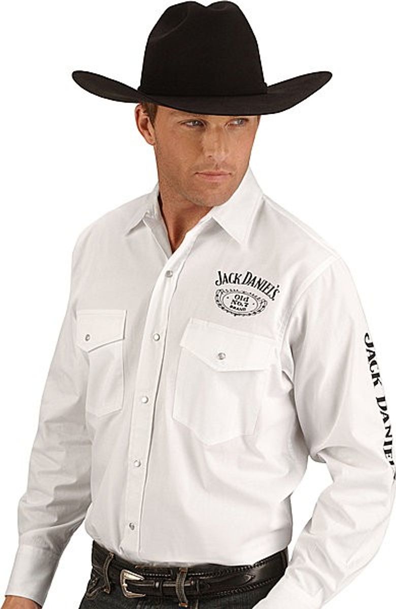 Cowboyskjorte Størrelse 2XL, varenummer: Jack Daniels style 14, pris:890,-