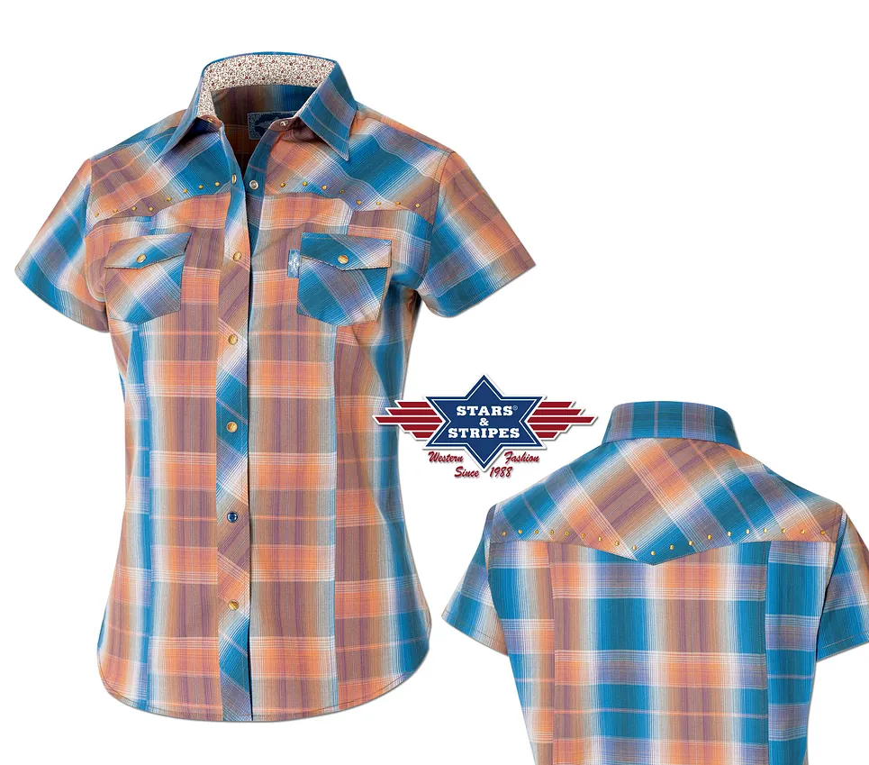 Cowboy dameskjorte westernskjorte Dahlia Str S-3Xl Pris 750-,