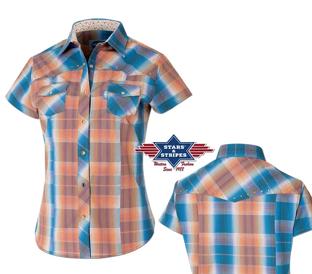 Cowboy dameskjorte westernskjorte Dahlia Str S-3Xl Pris 750-,
