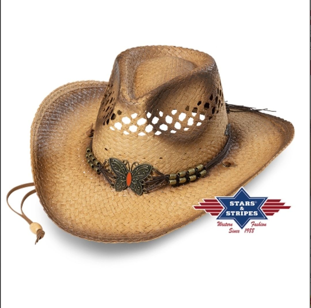 westen, summer, straw cowboyhatt