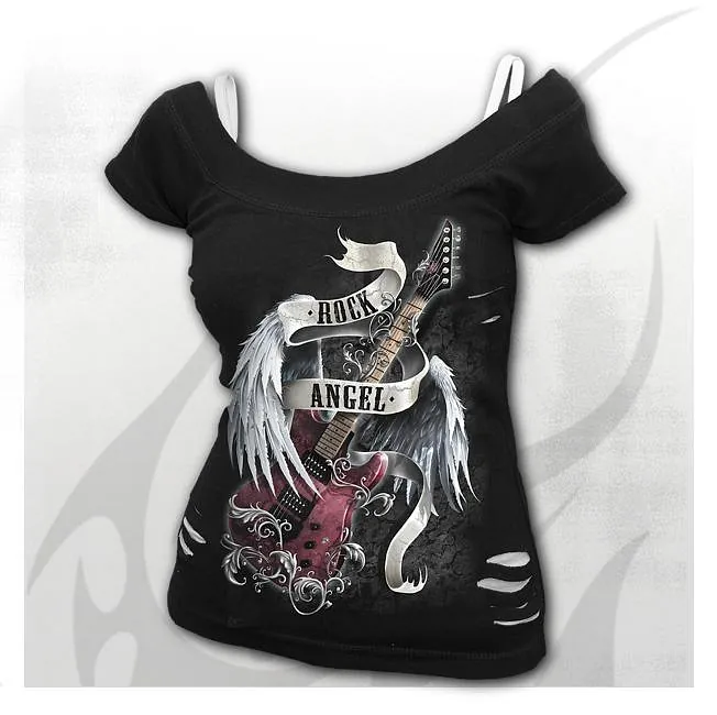 Rock Angel top str S-4Xl Pris 350-,