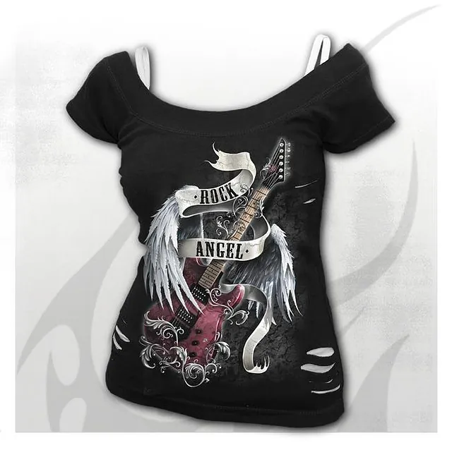 Rock Angel top str S-4Xl Pris 350-,