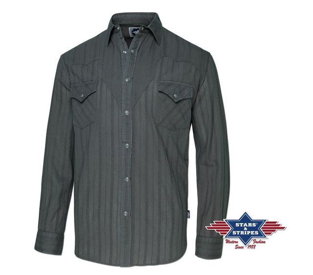 Western herreskjorte Robin Grey str S-3Xl Pris:690